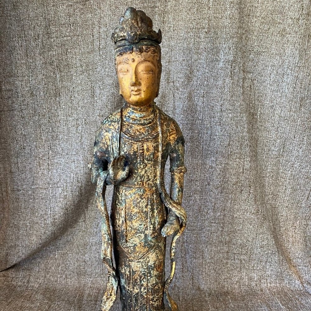 Lord & Taylor Japanese art. 20th Century Japanese Buddhist.